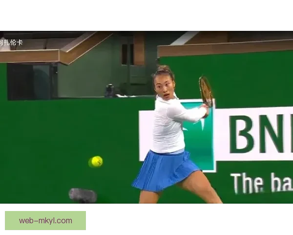 郑钦文出战印第安维尔斯站赛事